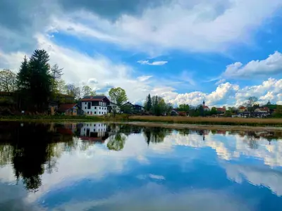 Naturlandschaft in der Nähe der Ferienwohnung