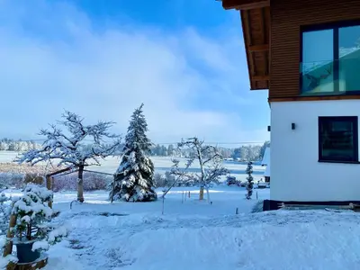 Seelodge im Winter