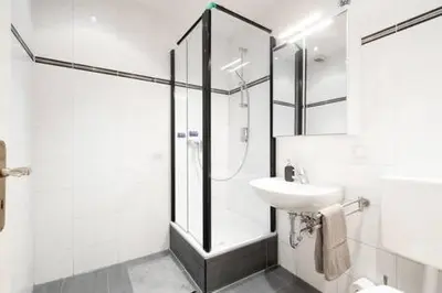 Ein Badezimmer in der Unterkunft Grand Apartment close to the Isar and Citycenter