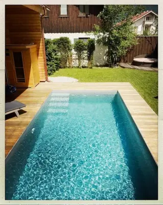 Der Swimmingpool an oder in der Nähe von NEU: Alpen-Chalet Seekarblick mit Pool