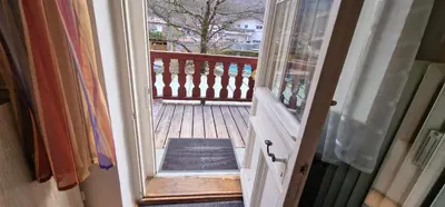 Ein Balkon oder eine Terrasse in der Unterkunft ciao-aschau Haus zur Burg Ap104 Pabst