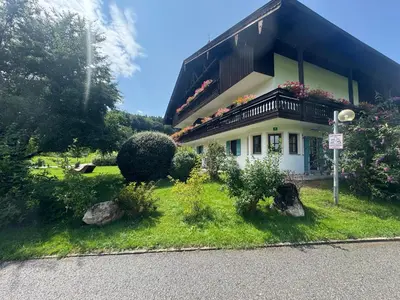 Ein Garten an der Unterkunft ciao-aschau Gschwendtnerhof Ap20 Bunk