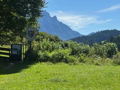 Naturlandschaft in der Nähe der Ferienwohnung