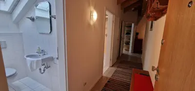 Ein Badezimmer in der Unterkunft ciao-aschau FeWo Bergsonne Kurtenbach