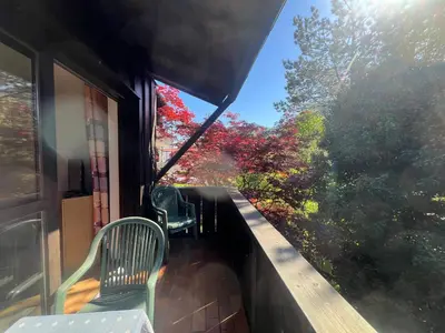 Ein Balkon oder eine Terrasse in der Unterkunft ciao-aschau FeWo Fey