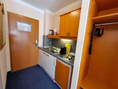Küche/Küchenzeile in der Unterkunft ciao-aschau Haus zur Burg Apn21 Krämer