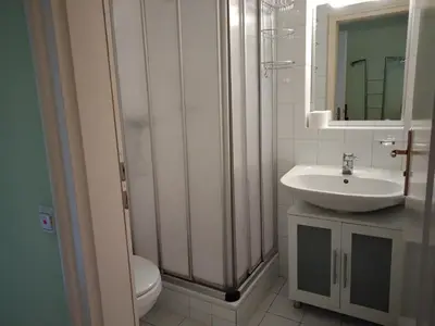 Ein Badezimmer in der Unterkunft ciao-aschau Haus zur Burg Ap102 Biedermann