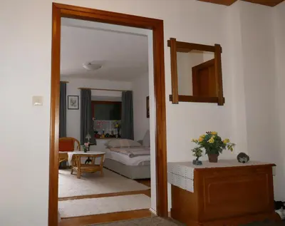Ein Bett oder Betten in einem Zimmer der Unterkunft Haus Huber, Waltraud Huber