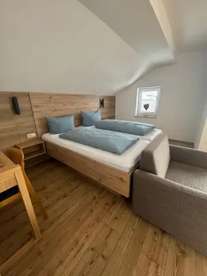 Ein Bett oder Betten in einem Zimmer der Unterkunft Apartment Pfanzelter