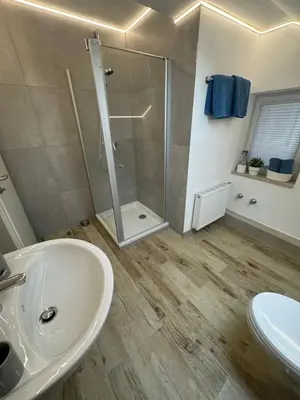 Ein Badezimmer in der Unterkunft Apartment Pfanzelter