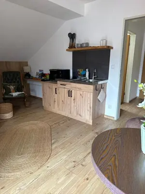 Küche/Küchenzeile in der Unterkunft Apartment Pfanzelter