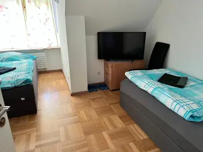 Ein Bett oder Betten in einem Zimmer der Unterkunft Guesthouse David