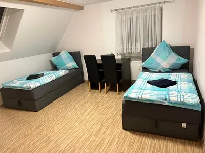 Ein Bett oder Betten in einem Zimmer der Unterkunft Guesthouse David