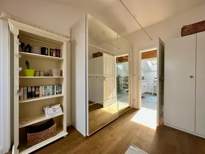 Die Bibliothek in der Ferienwohnung