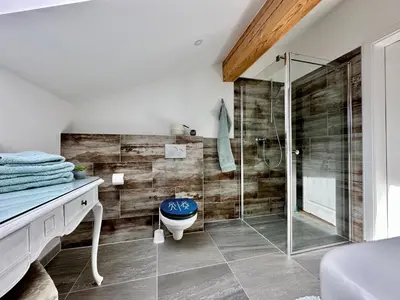 Ein Badezimmer in der Unterkunft Appartment Via Claudia