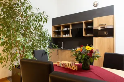 Küche/Küchenzeile in der Unterkunft Gasthof & Hotel Bichler