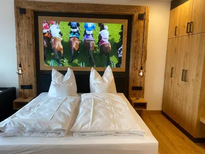Ein Bett oder Betten in einem Zimmer der Unterkunft Gasthof & Hotel Bichler