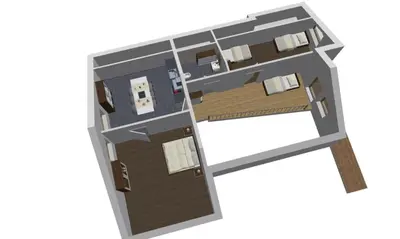 Grundriss der Unterkunft Landerhauser-Hof