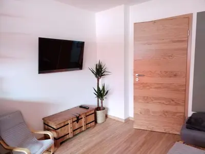 TV/Unterhaltungsangebot in der Unterkunft Ferienwohnung am Gänsbach