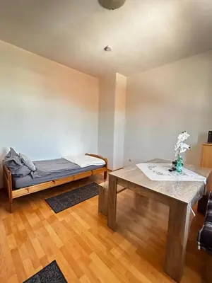 Ein Sitzbereich in der Unterkunft Wunderschönes Appartement Nahe der Berge