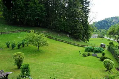 Naturlandschaft in der Nähe der Pension