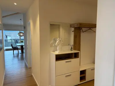 Küche/Küchenzeile in der Unterkunft Terralpin - Wohnen auf Zeit - DG Wohnung mit Bergblick