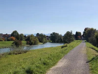 Naturlandschaft in der Nähe der Ferienwohnung