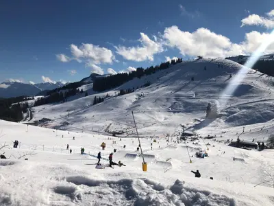 Terralpin - Wohnen auf Zeit - DG Wohnung mit Bergblick im Winter