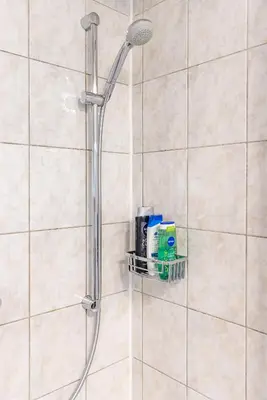 Ein Badezimmer in der Unterkunft Monkey Flat 2 Zimmer Wohnung in Vohburg mit Büro