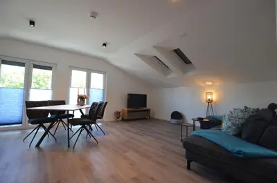 TV/Unterhaltungsangebot in der Unterkunft Ferienwohnung am Lech - Heidrun s Nest