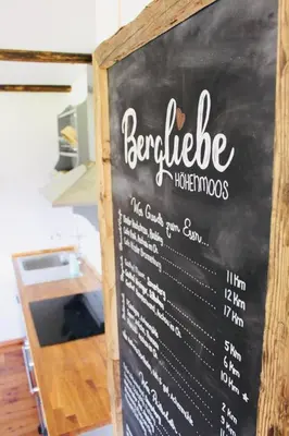 Ein Zertifikat, Auszeichnung, Logo oder anderes Dokument, das in der Unterkunft Ferienwohnung Bergliebe Höhenmoos ausgestellt ist