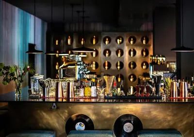 Getränke in der Unterkunft Design-Hotel JAMS