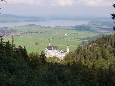 Naturlandschaft in der Nähe des Ferienhauses