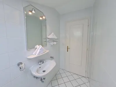 Ein Badezimmer in der Unterkunft AlpenHorizont