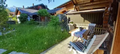 Ein Garten an der Unterkunft Ferienwohnungen Kaiser Franz