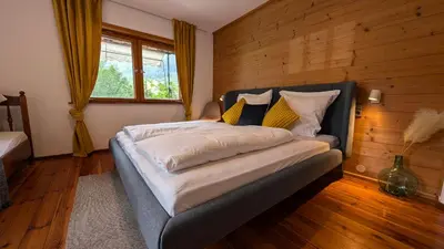 Ein Bett oder Betten in einem Zimmer der Unterkunft G21 Alpine Chalet a MOUNTAIN HIDEAWAY