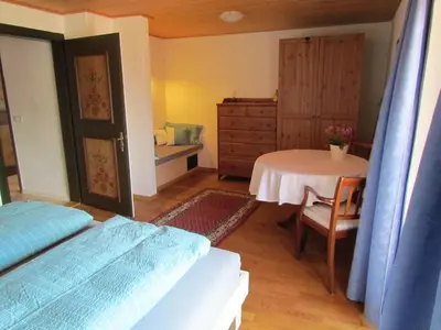 Ein Bett oder Betten in einem Zimmer der Unterkunft Haus Erle