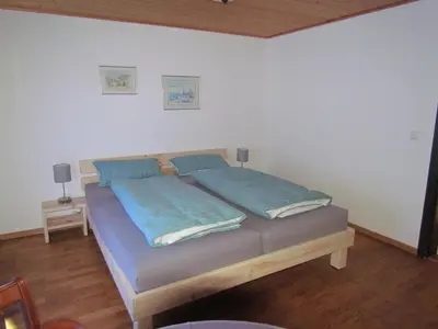 Ein Bett oder Betten in einem Zimmer der Unterkunft Haus Erle