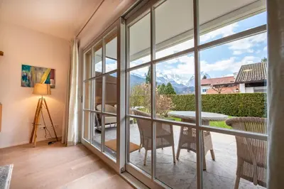 Ein Balkon oder eine Terrasse in der Unterkunft Königsblick