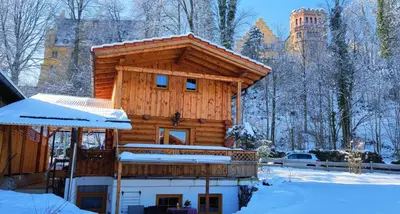 Schlossalm Ferienwohnungen im Winter