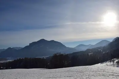 Naturlandschaft in der Nähe des Ferienhauses