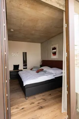 Ein Bett oder Betten in einem Zimmer der Unterkunft Living Rain