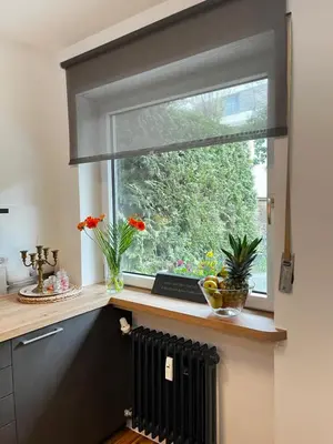Küche/Küchenzeile in der Unterkunft Ammersee Apartment Schondorf