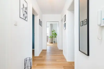 Grundriss der Unterkunft UNiQE - design apartment - SKY-TV - kitchen - free parking