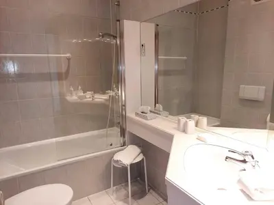 Ein Badezimmer in der Unterkunft Alpin-Apartment-11