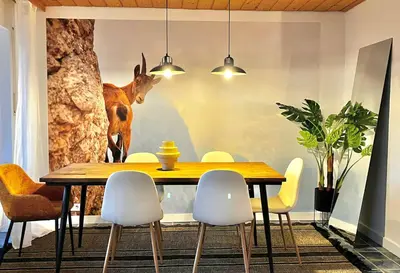 Grundriss der Unterkunft Maisonettewohnung Steinbock mit Bergblick