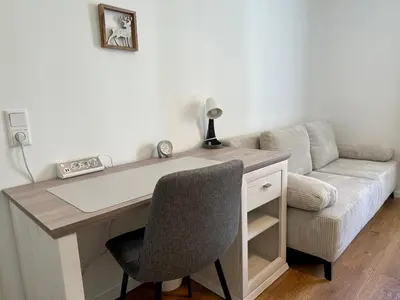 Ein Sitzbereich in der Unterkunft Apartment BERGseetraum - Bergblick, neu renoviert, gemütlich, familienfreundlich
