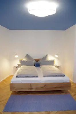Ein Bett oder Betten in einem Zimmer der Unterkunft Das Altschwabing - Munich Boutique Hotel