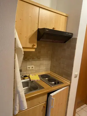 Küche/Küchenzeile in der Unterkunft Ferienwohnung Sonnenschein
