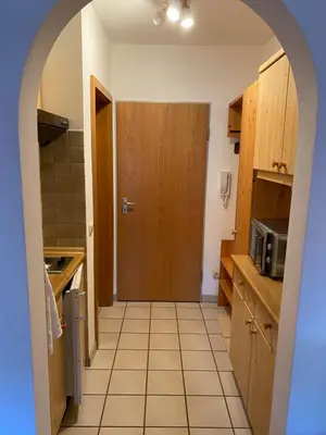 Küche/Küchenzeile in der Unterkunft Ferienwohnung Sonnenschein
